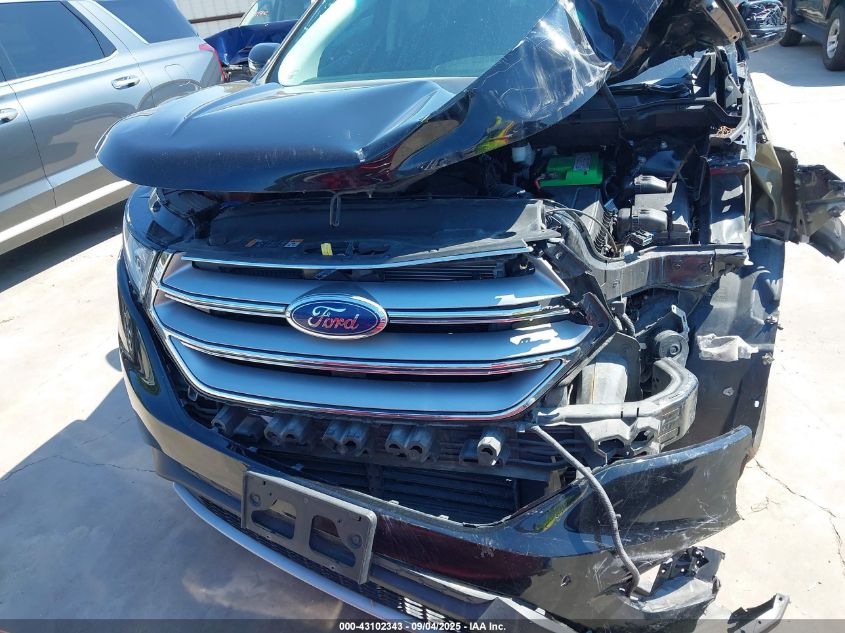 2018 Ford Edge Sel VIN: 2FMPK4J94JBC17964 Lot: 43102343
