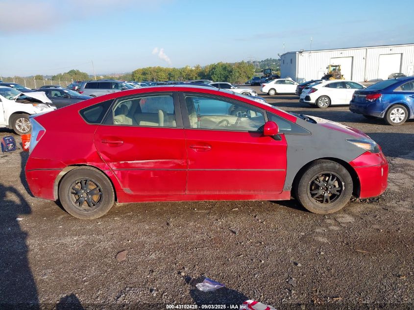 2012 Toyota Prius Three VIN: JTDKN3DU7C1482604 Lot: 43102428