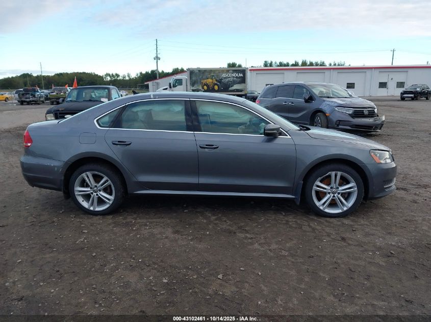 2015 Volkswagen Passat 2.0L Tdi Se VIN: 1VWBV7A3XFC092475 Lot: 43102461