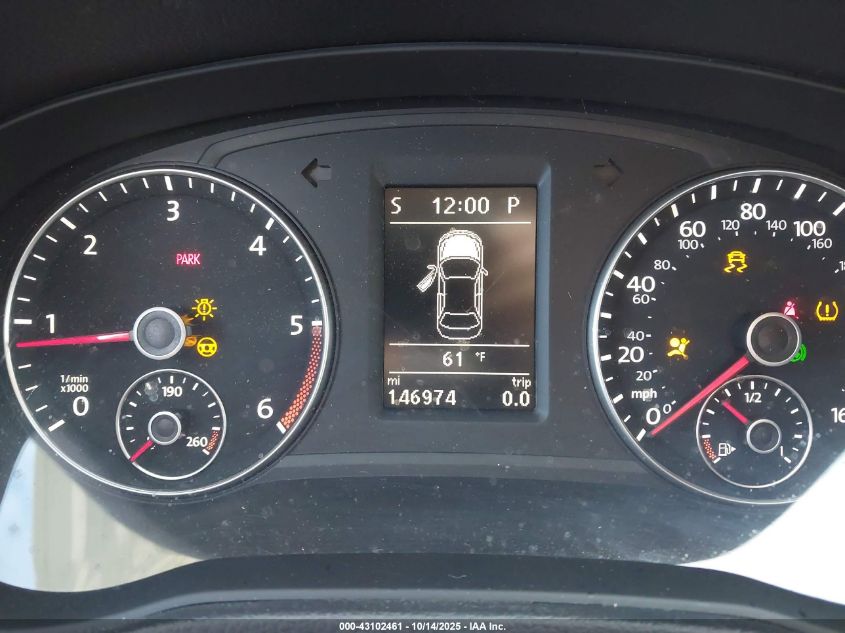 2015 Volkswagen Passat 2.0L Tdi Se VIN: 1VWBV7A3XFC092475 Lot: 43102461