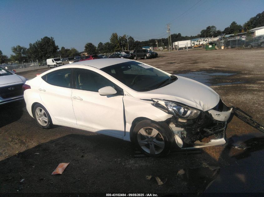 2012 Hyundai Elantra Gls VIN: 5NPDH4AE4CH150843 Lot: 43102484