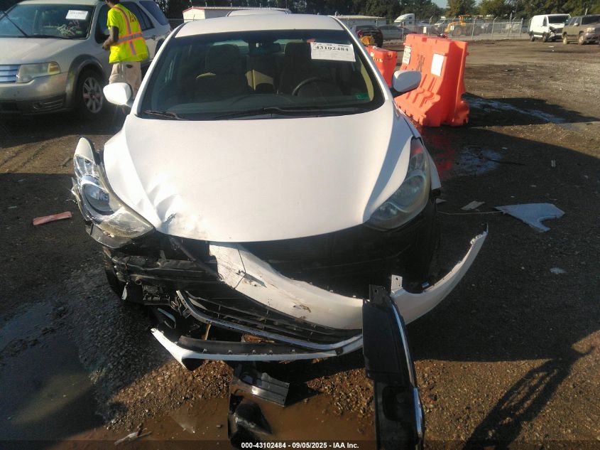 2012 Hyundai Elantra Gls VIN: 5NPDH4AE4CH150843 Lot: 43102484