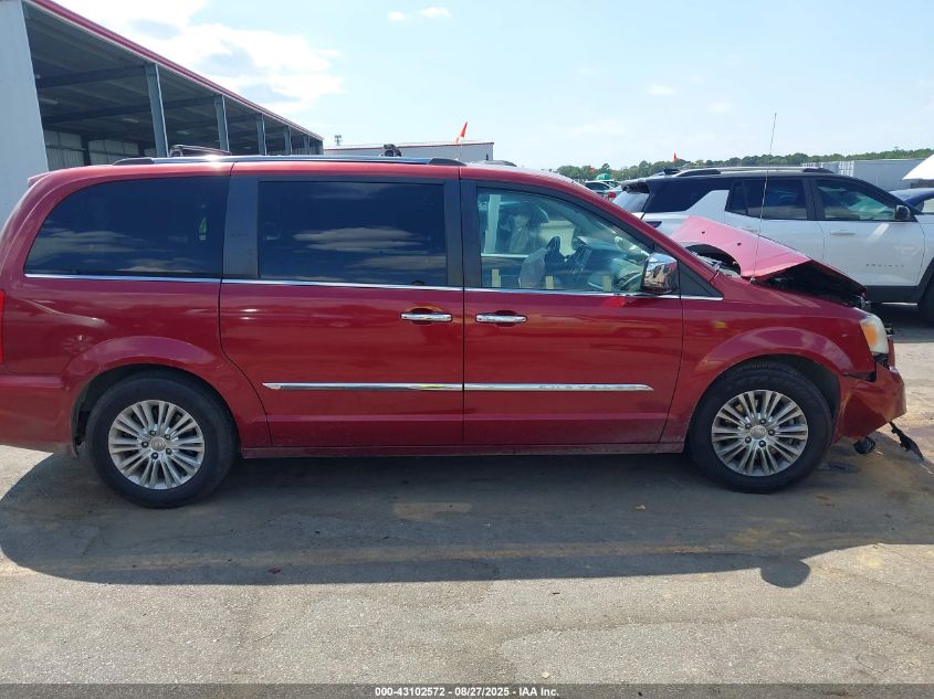 2012 Chrysler Town & Country Limited VIN: 2C4RC1GG0CR376943 Lot: 43102572