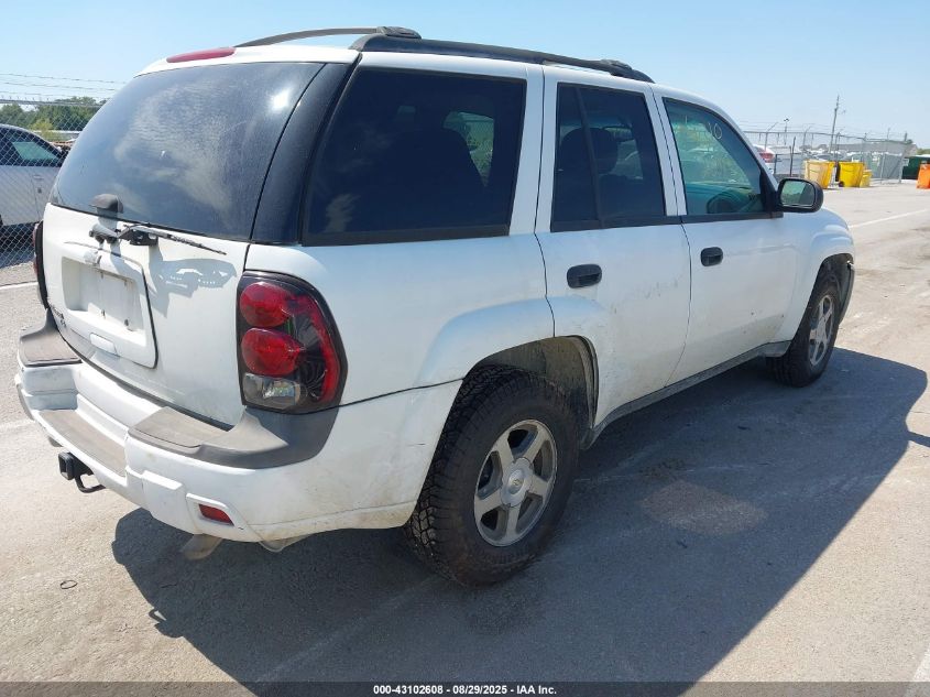 2006 Chevrolet Trailblazer Ls VIN: 1GNDT13S462114695 Lot: 43102608