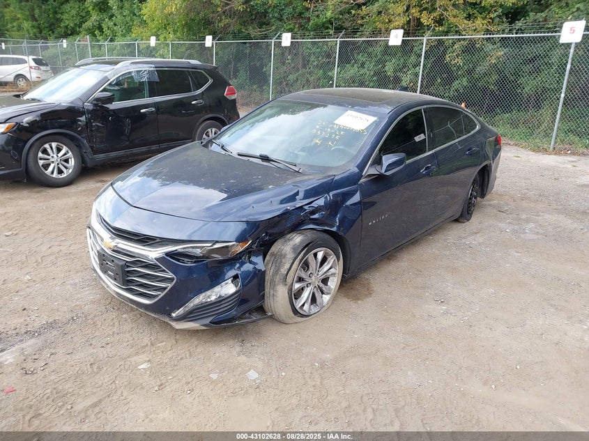 2021 CHEVROLET MALIBU FWD LT - 1G1ZD5ST0MF037285