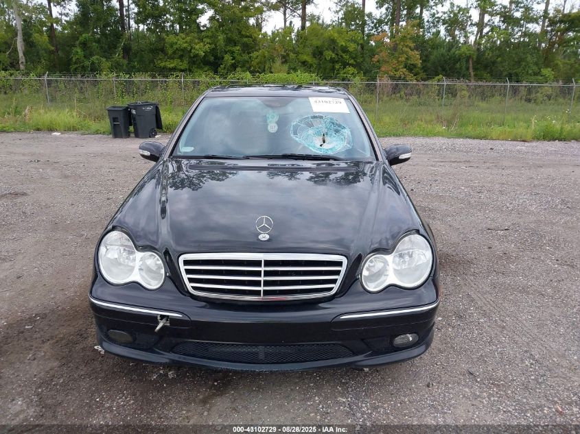 2007 Mercedes-Benz C 230 Sport VIN: WDBRF52H17E027922 Lot: 43102729