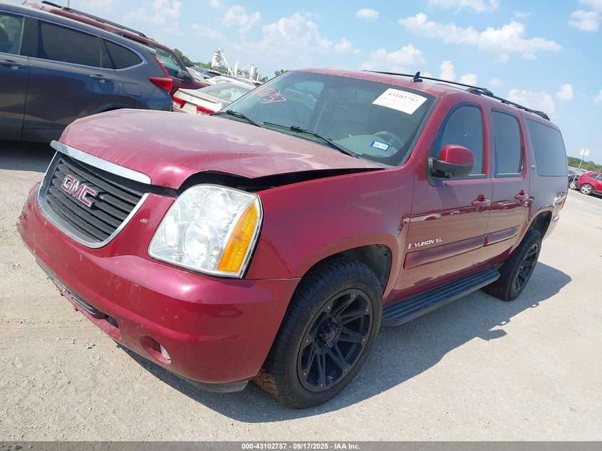 2007 GMC Yukon Xl 1500 Slt red other flexible 1GKFK16377R195519 photo #3
