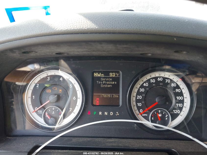 2014 Ram 1500 Lone Star VIN: 1C6RR6LT2ES180297 Lot: 43102762