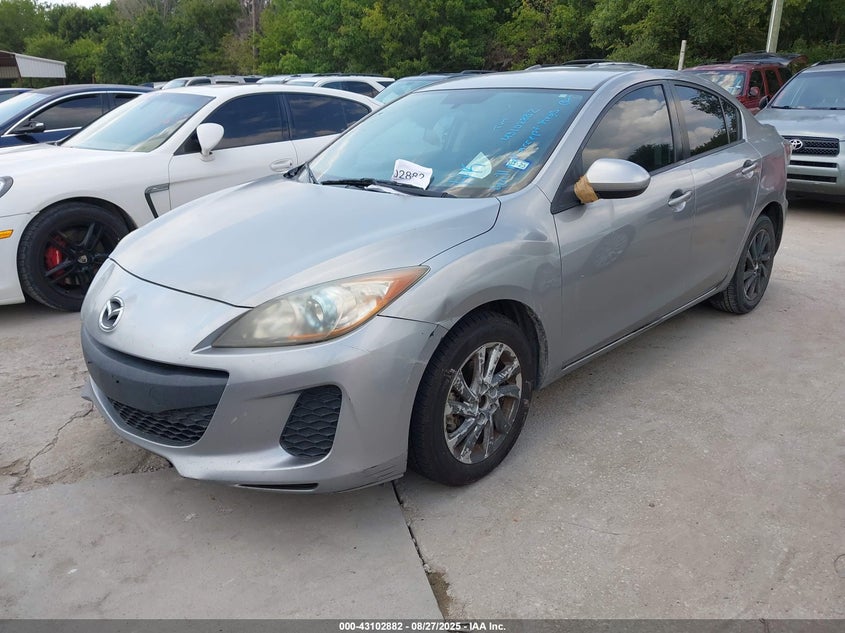 Vin: jm1bl1v78c1686315, lot: 43597174, mazda mazda3 i touring 20122