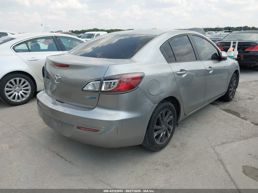 Vin: jm1bl1v78c1686315, lot: 43597174, mazda mazda3 i touring 20124