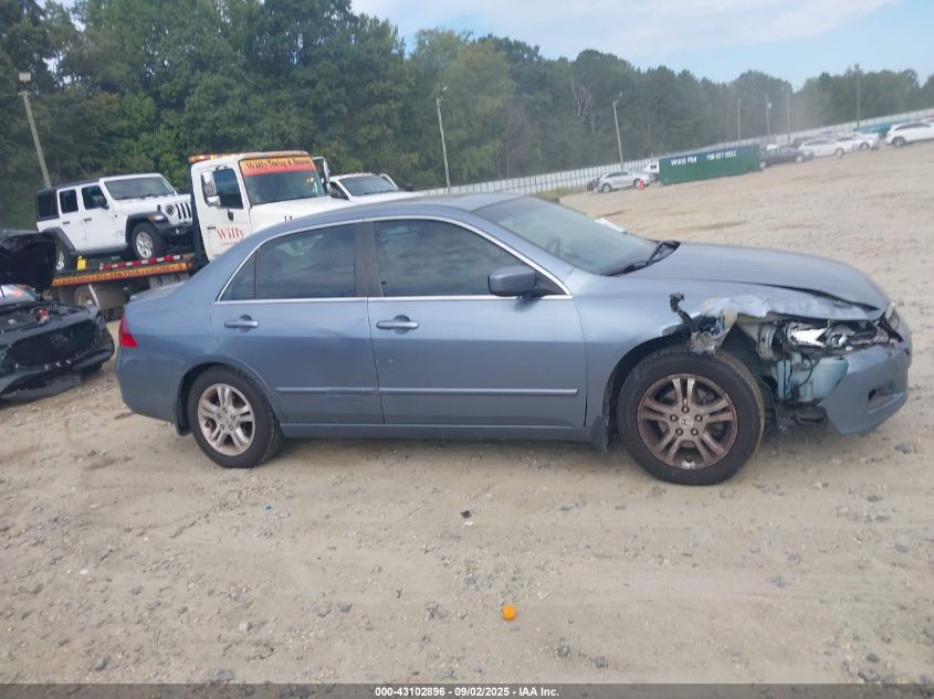 2007 Honda Accord 2.4 Ex VIN: 1HGCM56887A055281 Lot: 43102896