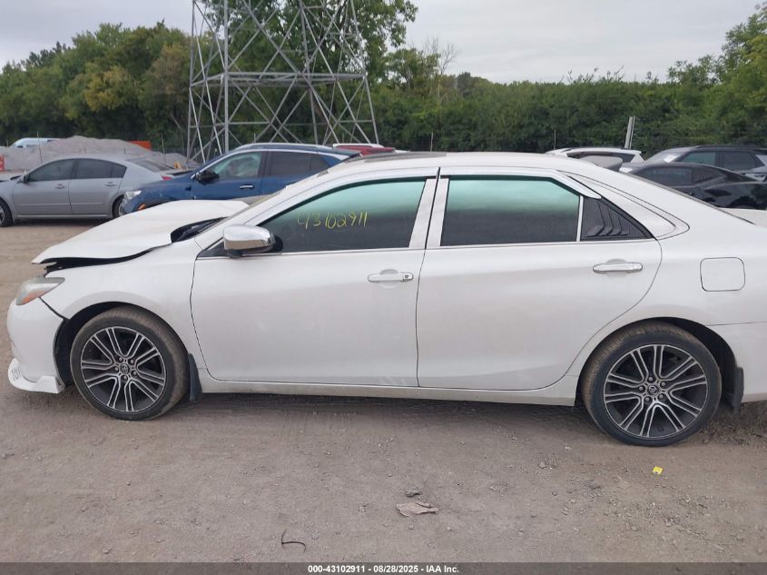 2016 Toyota Camry Se VIN: 4T1BF1FK4GU174867 Lot: 43102911