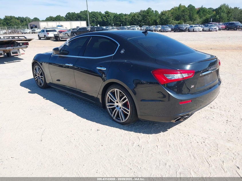 Vin: zam57rta8e1086536, lot: 43597301, maserati ghibli s q4 20143