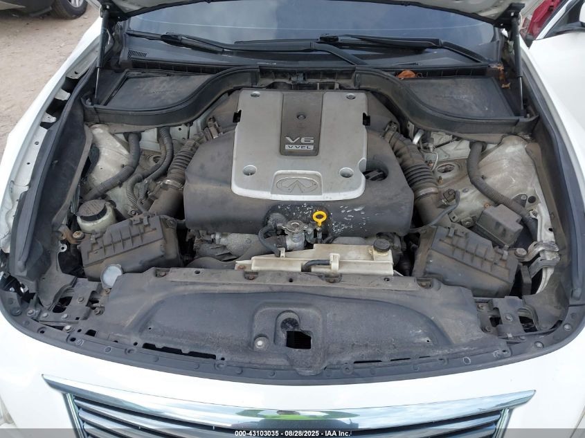 2012 Infiniti G37X VIN: JN1CV6AR5CM682128 Lot: 43103035