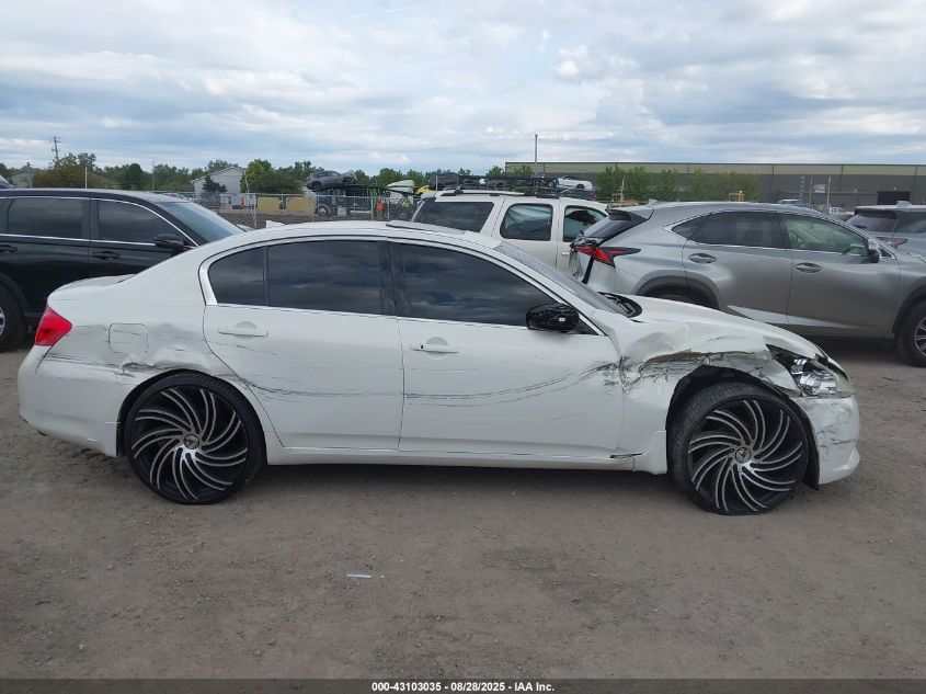 2012 Infiniti G37X VIN: JN1CV6AR5CM682128 Lot: 43103035