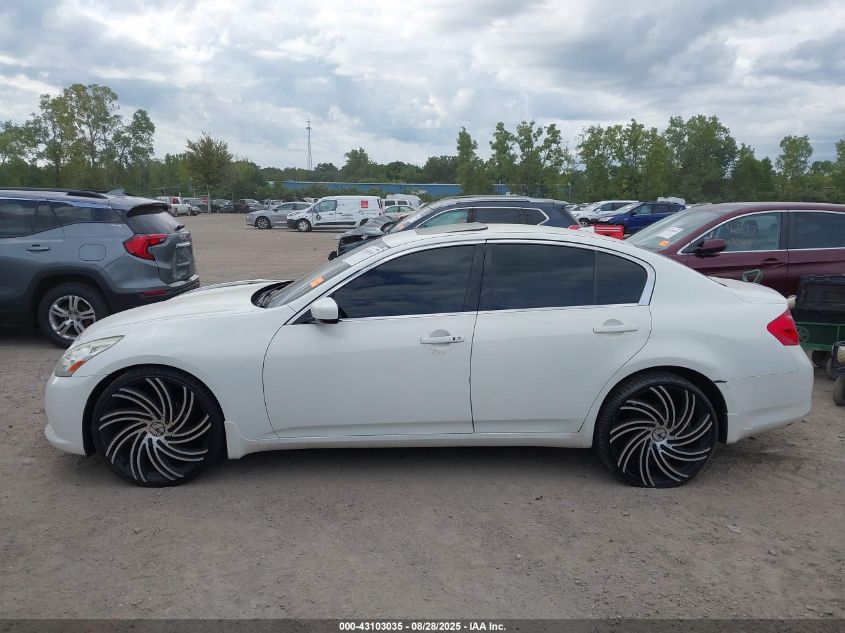 2012 Infiniti G37X VIN: JN1CV6AR5CM682128 Lot: 43103035