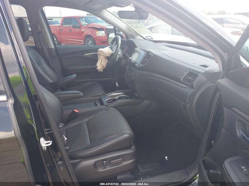 Vin: 5fpyk3f72mb022082, lot: 43597455, honda ridgeline rtl-e 20212