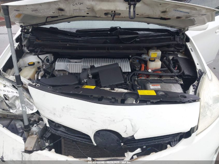 2012 Toyota Prius Three VIN: JTDKN3DUXC1481205 Lot: 43103169