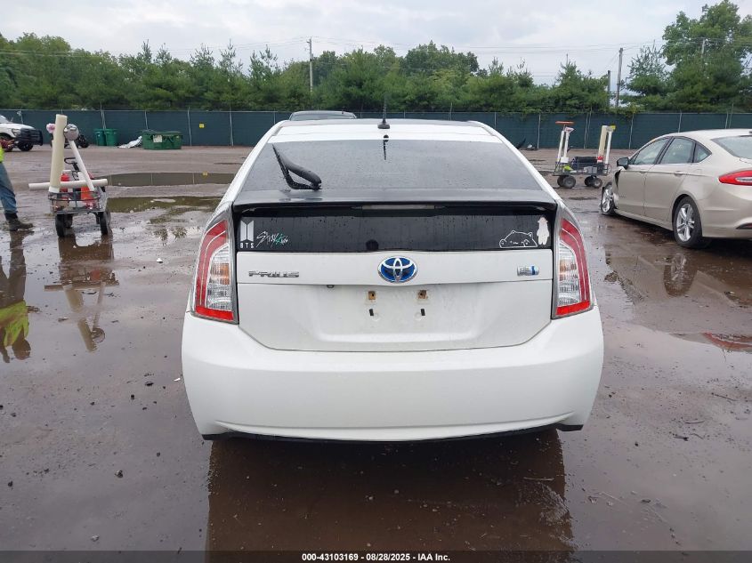 2012 Toyota Prius Three VIN: JTDKN3DUXC1481205 Lot: 43103169