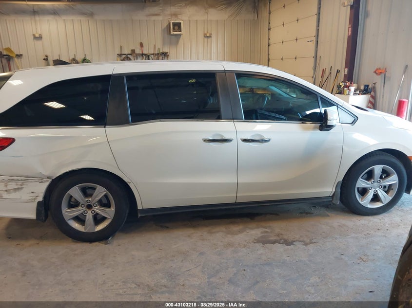 2020 Honda Odyssey Ex-L/Ex-L W/Navi Res VIN: 5FNRL6H71LB056828 Lot: 43103218