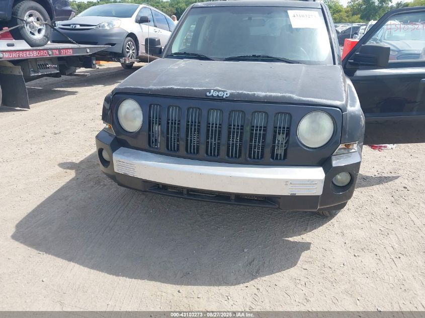 2007 Jeep Patriot Limited VIN: 1J8FT48W87D400658 Lot: 43103273