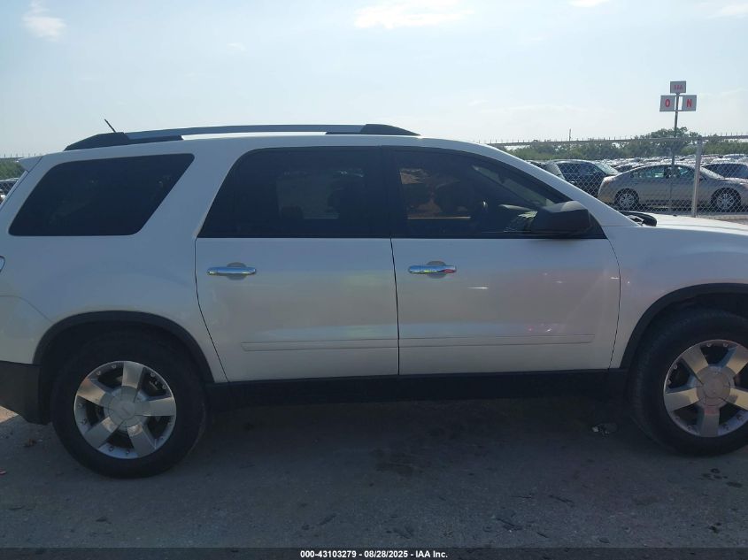 2012 GMC Acadia Sl VIN: 1GKKRNED3CJ349907 Lot: 43103279