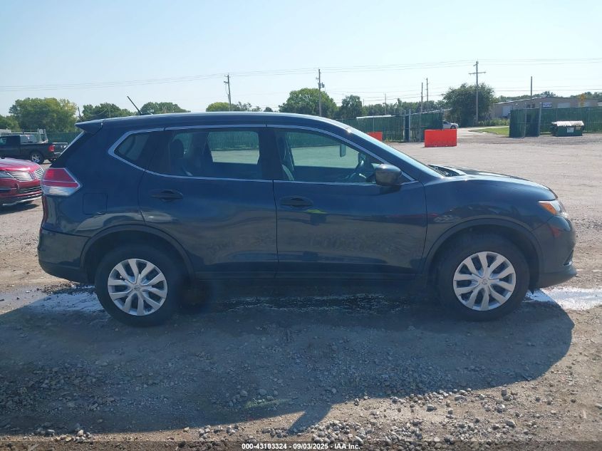 2016 Nissan Rogue S/Sl/Sv VIN: 5N1AT2MVXGC825125 Lot: 43103324