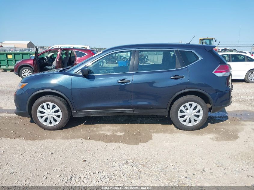 2016 Nissan Rogue S/Sl/Sv VIN: 5N1AT2MVXGC825125 Lot: 43103324