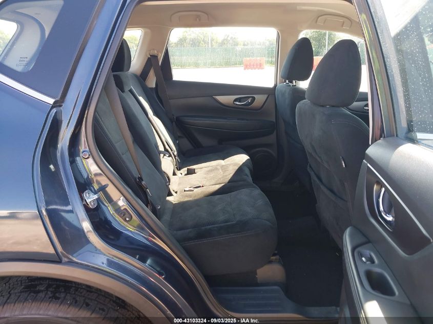 2016 Nissan Rogue S/Sl/Sv VIN: 5N1AT2MVXGC825125 Lot: 43103324