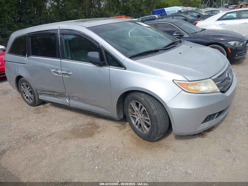 5FNRL5H65CB060608 2012 Honda Odyssey Ex-L auction photo 1