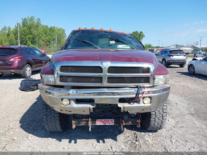 2002 Dodge Ram 2500 Slt/St VIN: 3B7KF23692M272114 Lot: 43103383