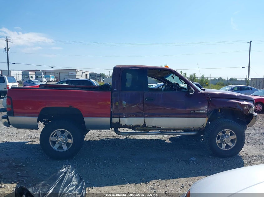 2002 Dodge Ram 2500 Slt/St VIN: 3B7KF23692M272114 Lot: 43103383