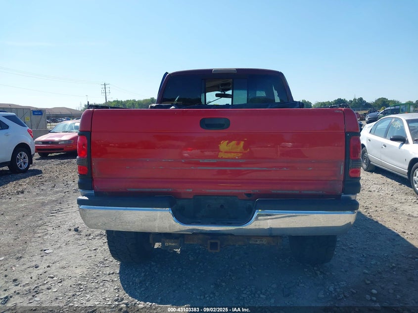 2002 Dodge Ram 2500 Slt/St VIN: 3B7KF23692M272114 Lot: 43103383