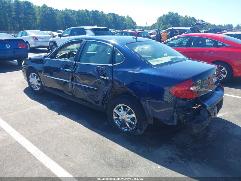 2007 Buick Lacrosse Cx blue sedan gasoline 2G4WC582971110270 photo #4