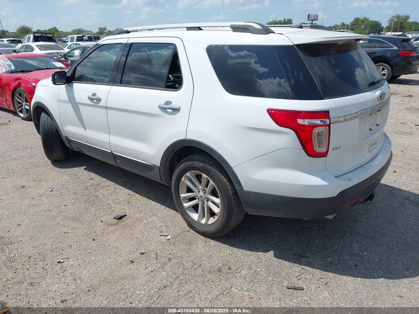 Vin: 1fm5k7d84dgc25622, lot: 43597731, ford explorer xlt 20133