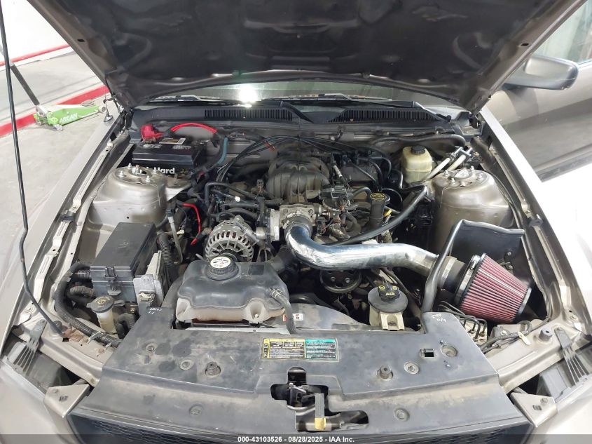 2005 Ford Mustang V6 Deluxe/V6 Premium VIN: 1ZVHT80N955102411 Lot: 43103526