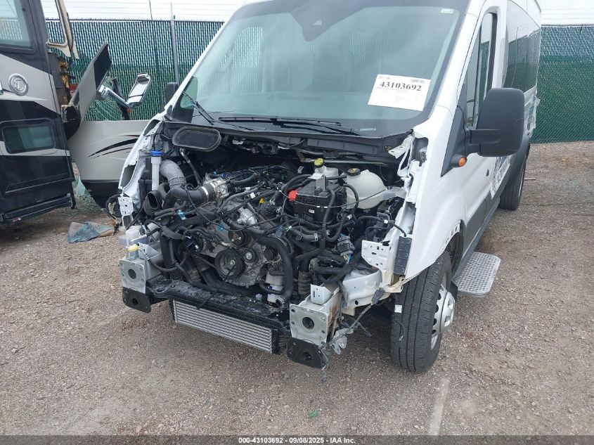 2022 Ford Transit-350 Passenger Van Xl VIN: 1FDVU5XG7NKA68345 Lot: 43103692