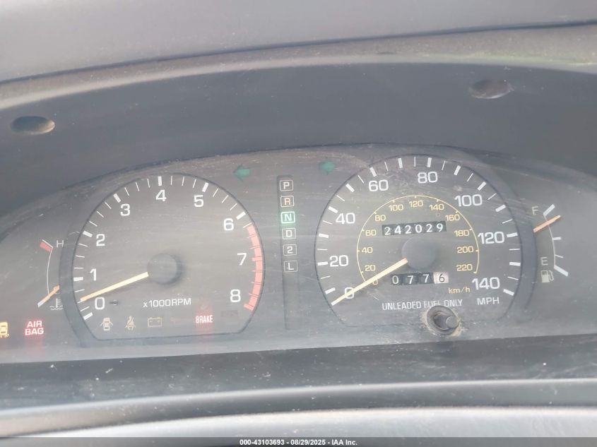 1992 Toyota Camry Le VIN: 4T1SK12EXNU122412 Lot: 43103693