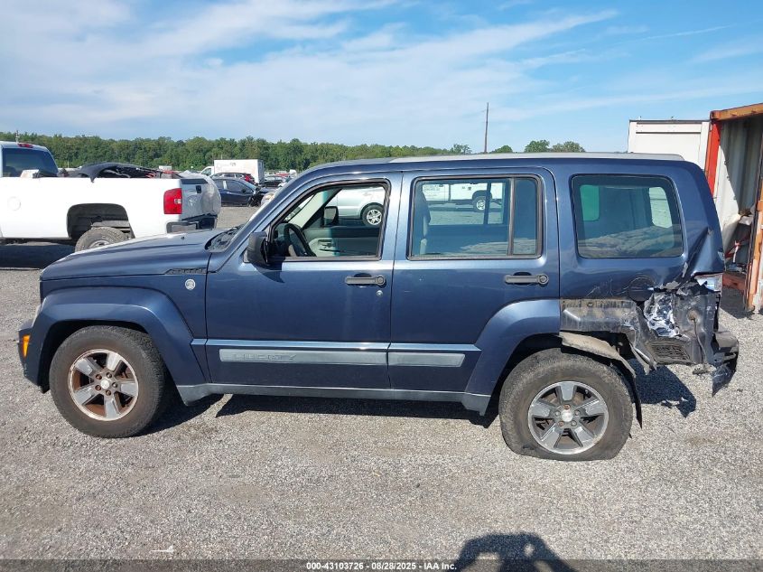 2008 Jeep Liberty Sport VIN: 1J8GN28K58W240194 Lot: 43103726