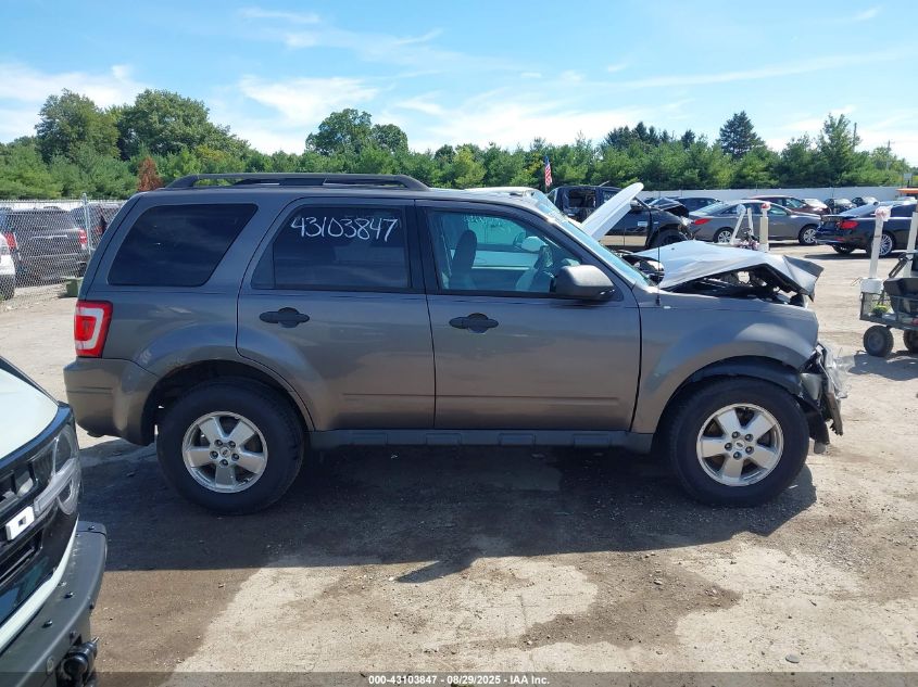 2012 Ford Escape Xlt VIN: 1FMCU0DG3CKC38213 Lot: 43103847
