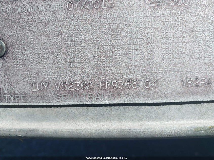 1UYVS2362EM936604 2014   photo no. 9
