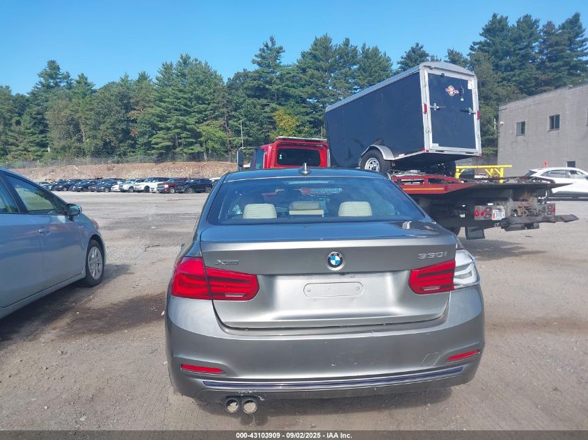 2018 BMW 330I xDrive VIN: WBA8D9C59JEM33529 Lot: 43103909