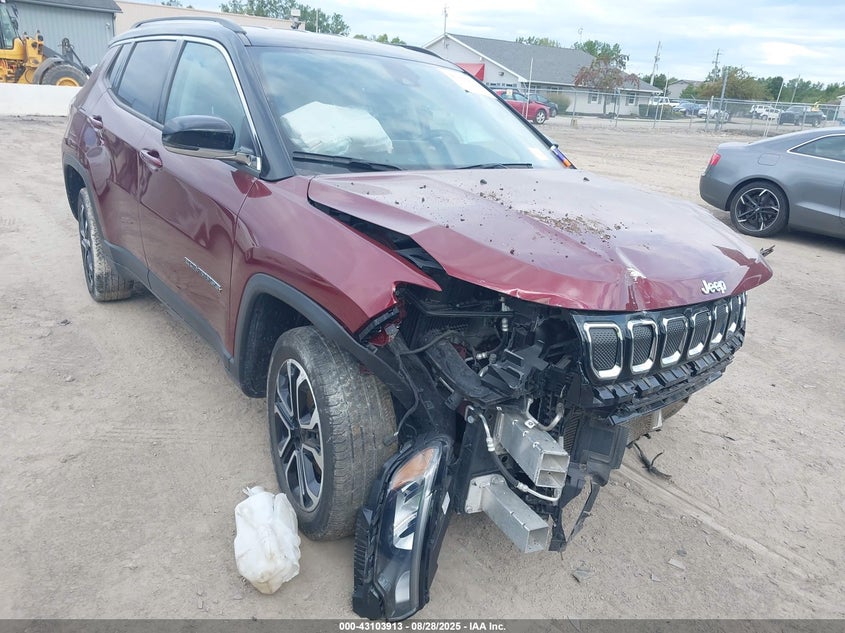 2022 JEEP COMPASS LIMITED 4X4 - 3C4NJDCB8NT108917