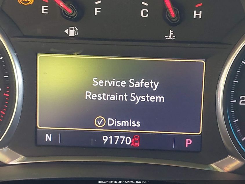 2020 Chevrolet Traverse Awd Lt Leather VIN: 1GNEVHKW2LJ201220 Lot: 43103926