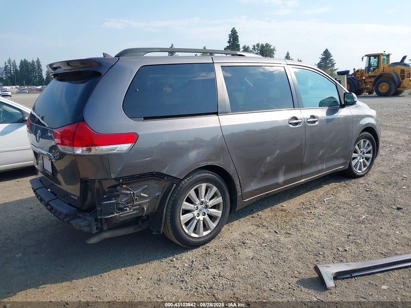 2014 TOYOTA SIENNA LIMITED V6 7 PASSENGER - 5TDYK3DC1ES418512