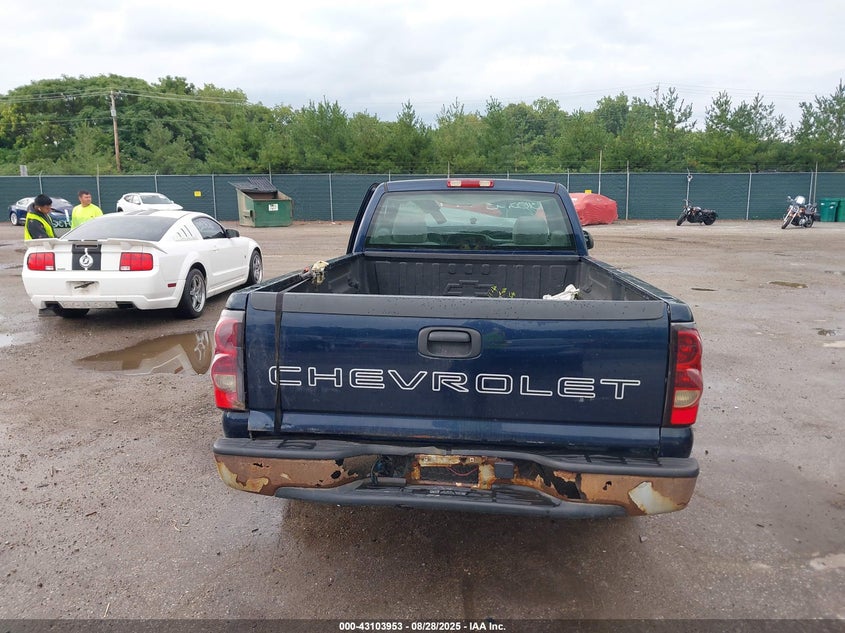 2006 Chevrolet Silverado 1500 Work Truck VIN: 3GCEC14XX6G232314 Lot: 43103953