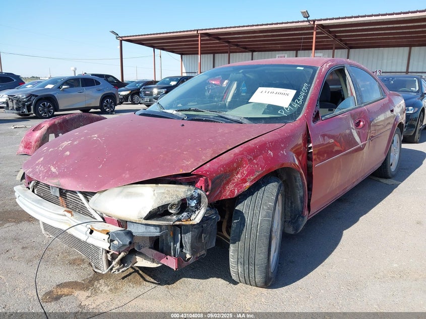 2006 Dodge Stratus Sxt VIN: 1B3EL46X16N106219 Lot: 43104008