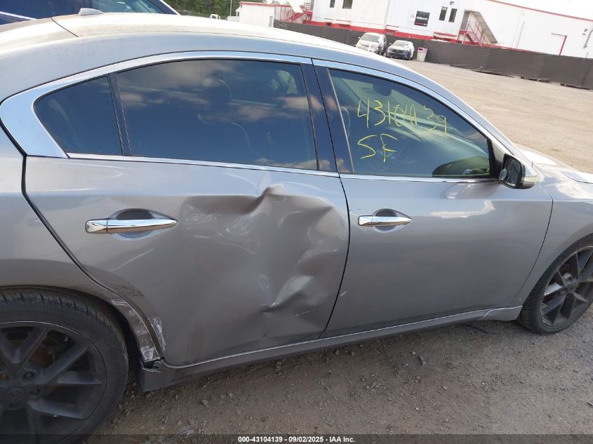 2009 Nissan Maxima 3.5 Sv VIN: 1N4AA51E39C840705 Lot: 43104139