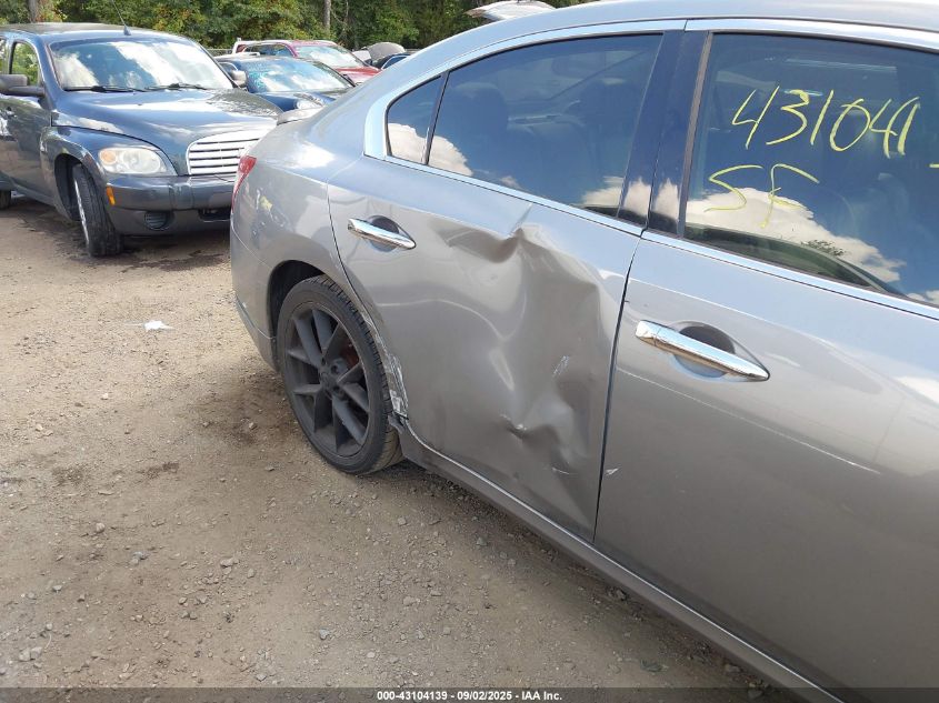 2009 Nissan Maxima 3.5 Sv VIN: 1N4AA51E39C840705 Lot: 43104139