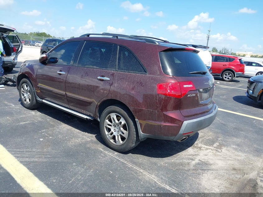 2008 Acura Mdx brown other gasoline 2HNYD28298H523799 photo #4